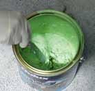 Simply pour the Waste Paint Hardener into the remaining