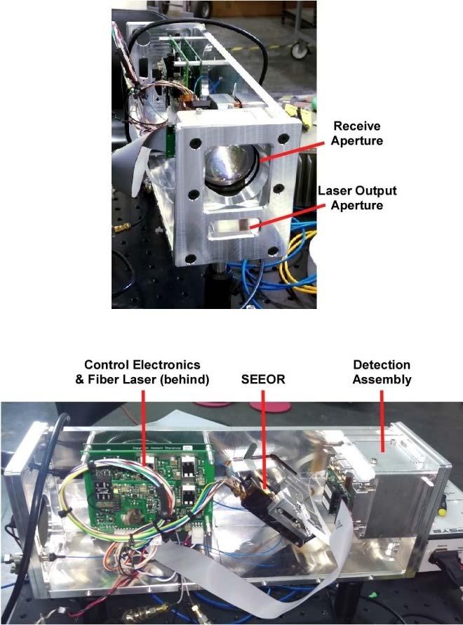 A picture of the first generation device, as it is being assembled, is shown in Figure 7. This first unit was not designed to minimize size, but rather as a proofof-concept unit.