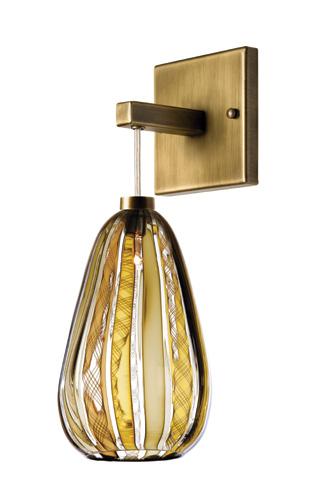 5" high Metal downrod or chain available Opaque diffuser included Two 75 watt max medium-based sockets Pear Finial Semi-flushmount Shown: Olive colorway, Lace pattern, with Antique Brass finish and