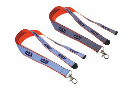 Page 26 Reflective Lanyards Description Model M_24.1 Model M_24.2 Material similar to T14 Logo printed on reflective material on one side.