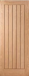 OAK VENEER INTERNAL DOORS Abbotsfield Simply eye catching design Real wood inserts Genuine A-Grade American White Oak