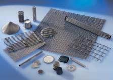 cut-to-size pieces, strips, discs, fabricated parts, filterelements, industrial screens.