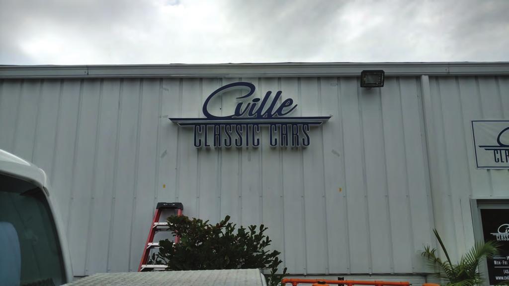 SIGN BAND DIMENSIONS: VARIES EXISTING SIGN FOR TENANT: CITY ELECTRIC SUPPLY EXISTING SIGN FOR TENANT: CVILLE CLASSIC CARS Client: /Richard Hewitt beth@htsva.
