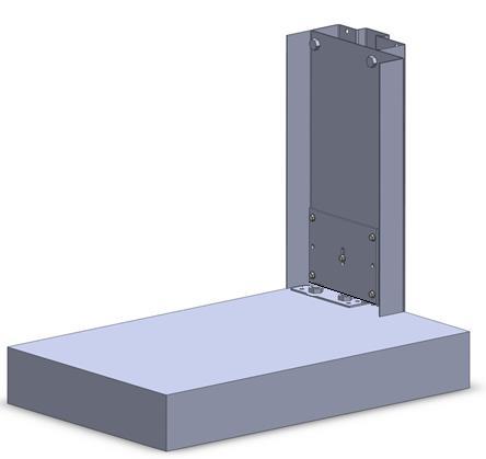 (k) Base Detail Floor Attachment Subframes to match girt depth. Standard sizes are 8, 8-1/2, 10, or 12.