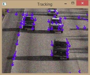 Table 1 shows the computation time on two highway video files. (a) (b) (c) Fig. 3. Vehicle tracking with (a) Additive Gaussian noise at frame 12 of 440.