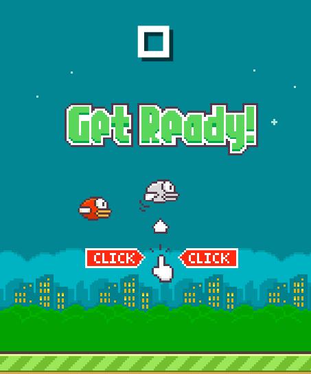 is a simple one-button game, the player only need to perform mouse click on screen, the bird will jump according how many times user click it. The game with simple design and simple control.