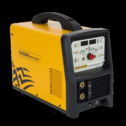 WAVE 200KD The WAVE 200KD is the ultimate 200amp AC/DC Tig. With variable AC and Pulse frequency it caters for the more technical aluminium jobs.