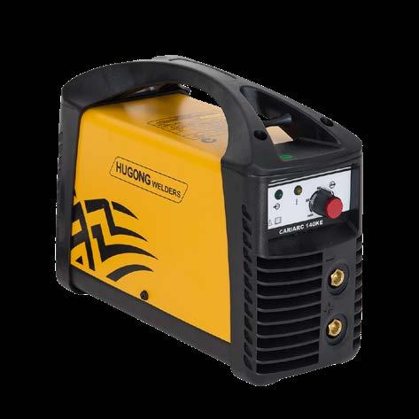 CARIARC 140KE The CARIARC 140KE is a robust, ultra-portable, inverter arc welder. Weighing only 3.7Kg it is an ideal site machine. This is a true 140amp with a high duty cycle and will run 1.