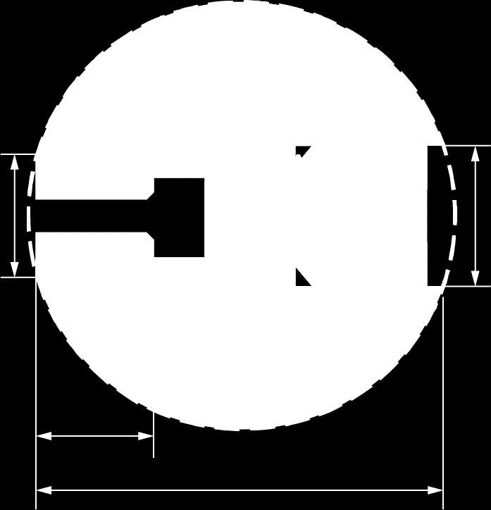 The machinable sensor tip has a length of 0.14 +0/-0.001 (3,5 mm +0/-0,02).