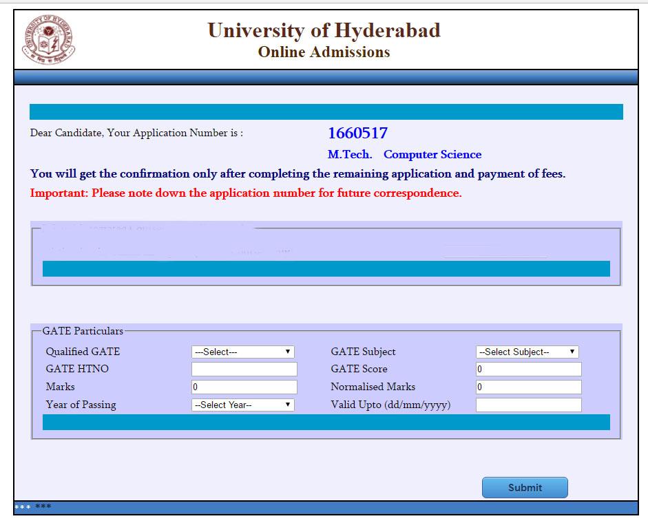 Screen 2: Prvide the infrmatin abut the natinal level test f UGC JRF, UGC NET, etc. if applying fr M.Phil.