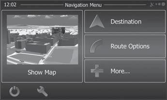 Navigaţie Prima punere în funcţiune Atunci când porniţi pentru prima dată sistemul de navigaţie, va fi pornită o asistenţă la instalare, care efectuează setările de bază pentru sistemul de navigaţie.