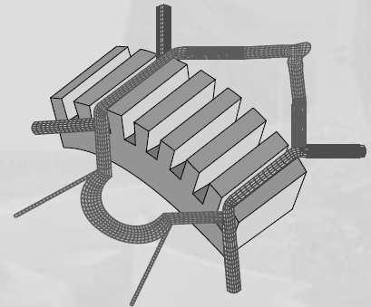 Classification of windings: Closed type and open type winding Closed type windings: In this type of winding there is a closed path around the armature or stator.