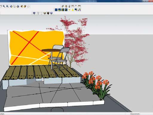 possible. This movie shows how to work with option (2) in the SketchUp environment. Export geometry as a DXF file, import to SketchUp and begin building the model.