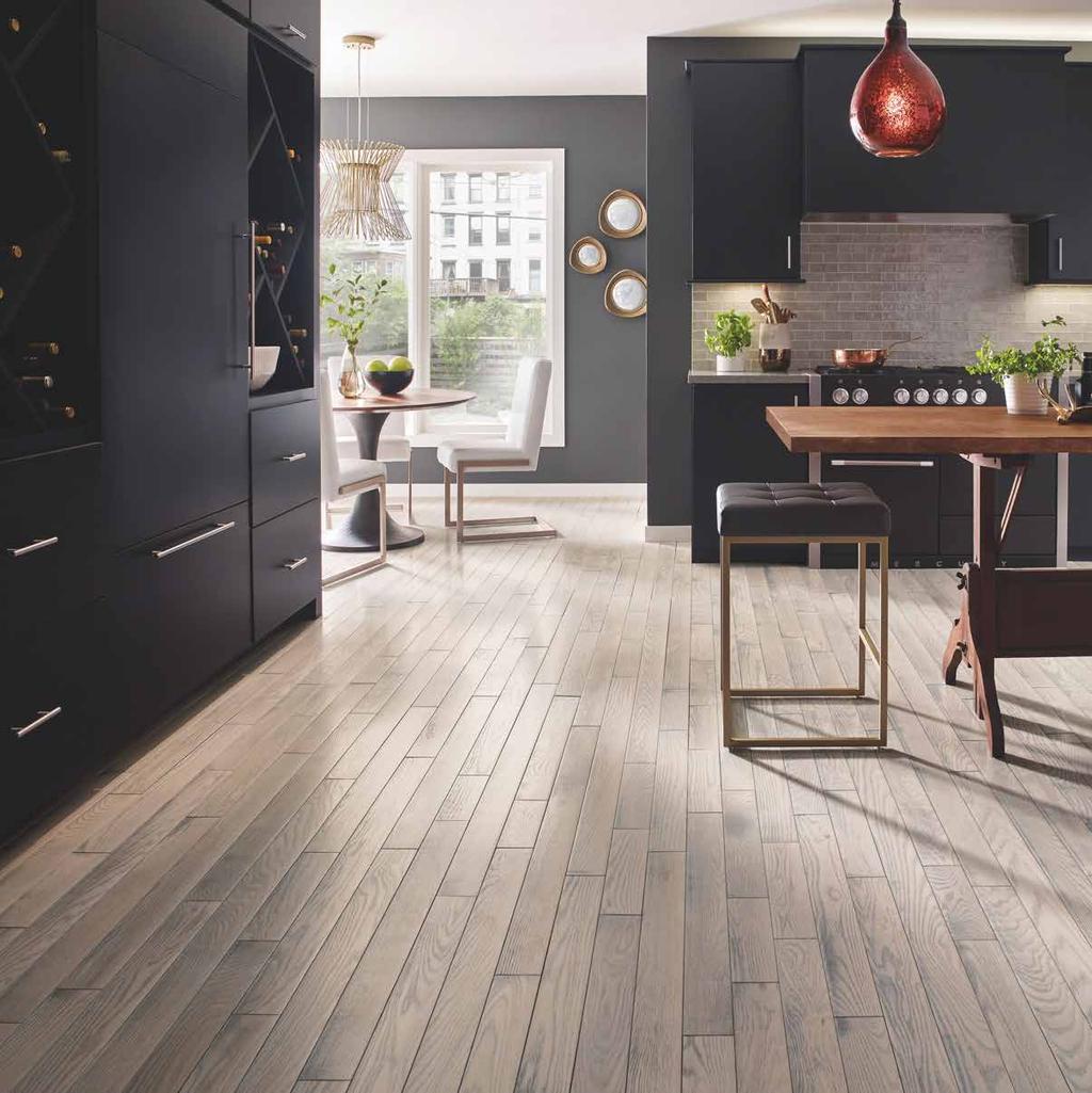 Insight Genuine, authentic, beautiful solid hardwood floors provide the durability needed to last a lifetime.