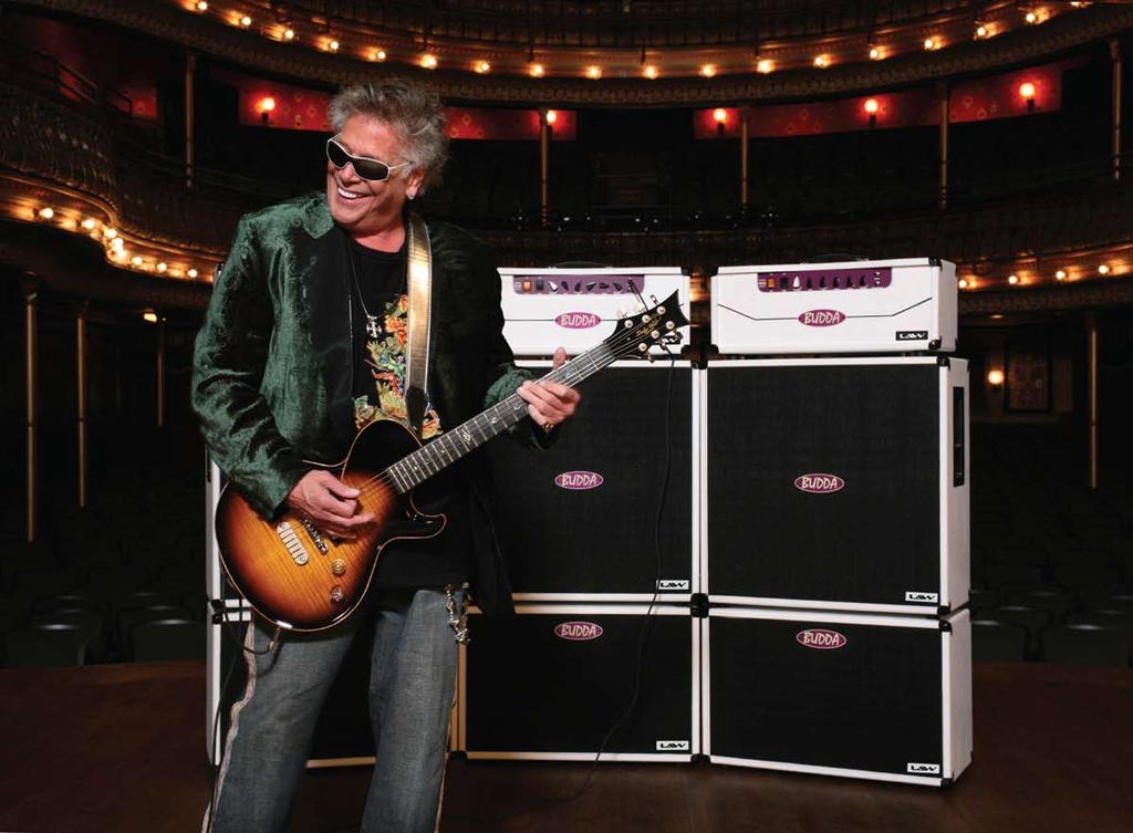 touch-sensitive circuit that allows even the most subtle jazz player the chance to show his chops. Leslie West Mountain 30 watts. 12AX7 high-grade preamp tubes.