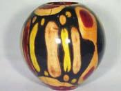 Ed Moulthrop (1916-2003) was one of the pioneers of modern woodturning, creating spectacular bowls and vessels from wood considered flawed due to disease, or fungal growth.