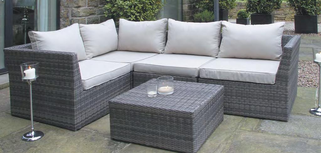Warwick Seating Warwick Stylish and modern this flat weave seating set is available in