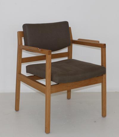 Jens Risom Square Back Arm Chair