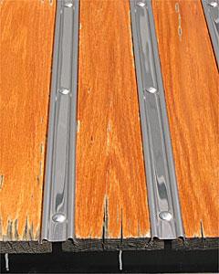Picture Coating Failure Observations 1. Oak boards, coated with one brushed heavy coat of CPES epoxy and three sprayed coats of Aliphatic Urethane.