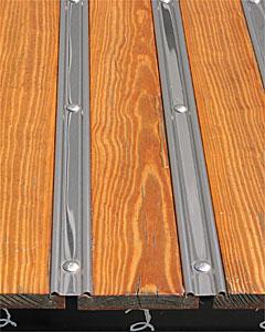 Pine boards, coated with one brushed heavy coat of CPES epoxy and 3 sprayed coats of Minwax Urethane.