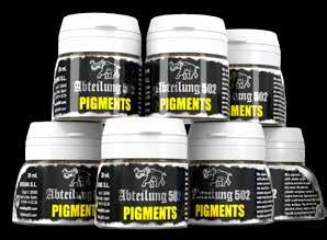Pigments Abteilung Pigments (MIG Productions pigments before) are respected the world over as