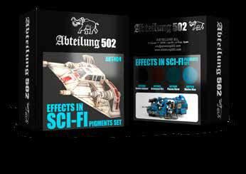ABT404 EFFECTS IN SCI-FI This set contains four earthy pigment tones which are extremely useful for almost all modelling genres.