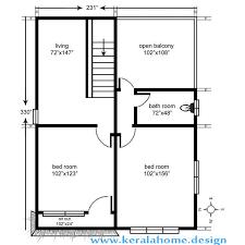 Show different sizes of different parts of the house by approximate idea. For eg.