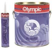 N 478 Paint Repair Materials W000012.700 950 Olympic Permaseal Tube - White $25.40 Permanently Flexible Pool Caulking (Nitrile Rubber) W000024.