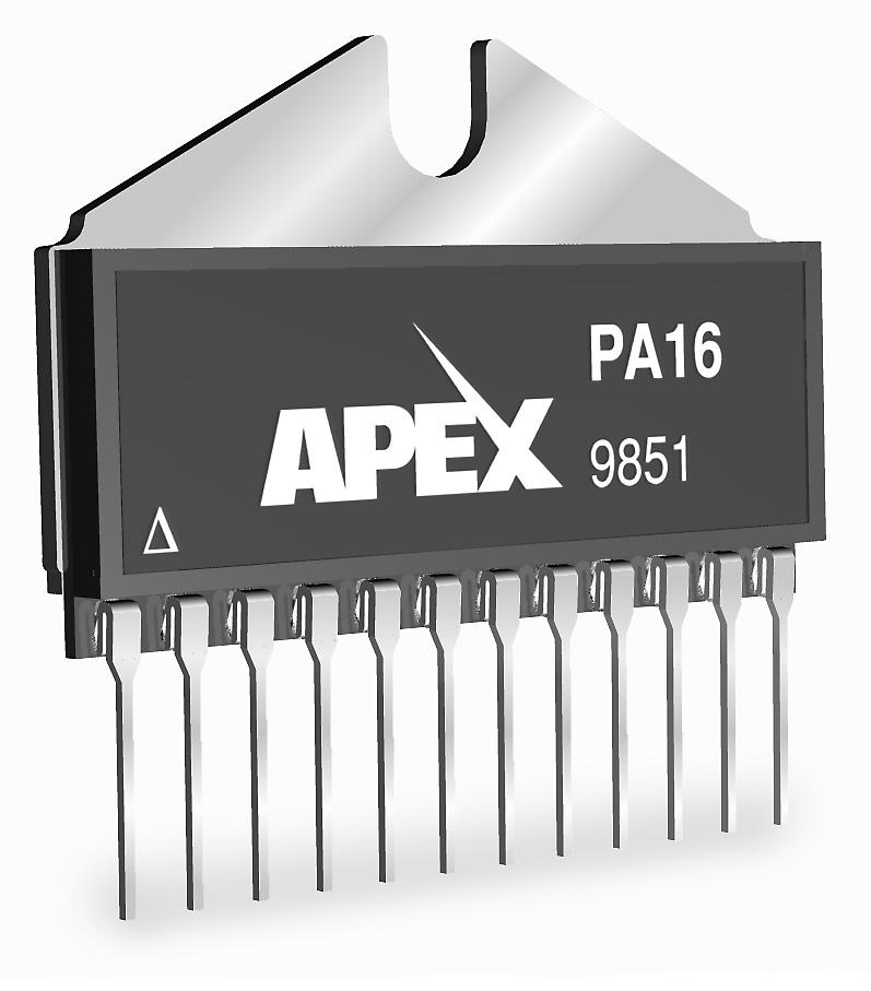 PA6 PA6A EXTERNAL CONNECTIONS 2 3 4 5 6 7 8 9 2 IN +IN +VS V S + OUT 2-pin SIP PACKAGE STYLE DP Formed leads available See package style EE.