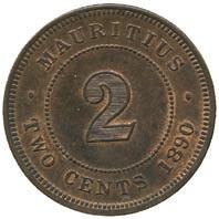 1896, die axis (KM 8). Choice uncirculated Proof, toned.