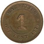 80-100 3705 Commonwealth, Victoria, Bronze Cent, 1877H,