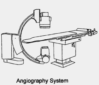 Fluoroscopy Suites Biplane Angiographic Systems Two complete x-ray x tube/ii systems used, PA and Lateral Simultaneous acquisition of 2 views allows a reduction of the volume of contrast media