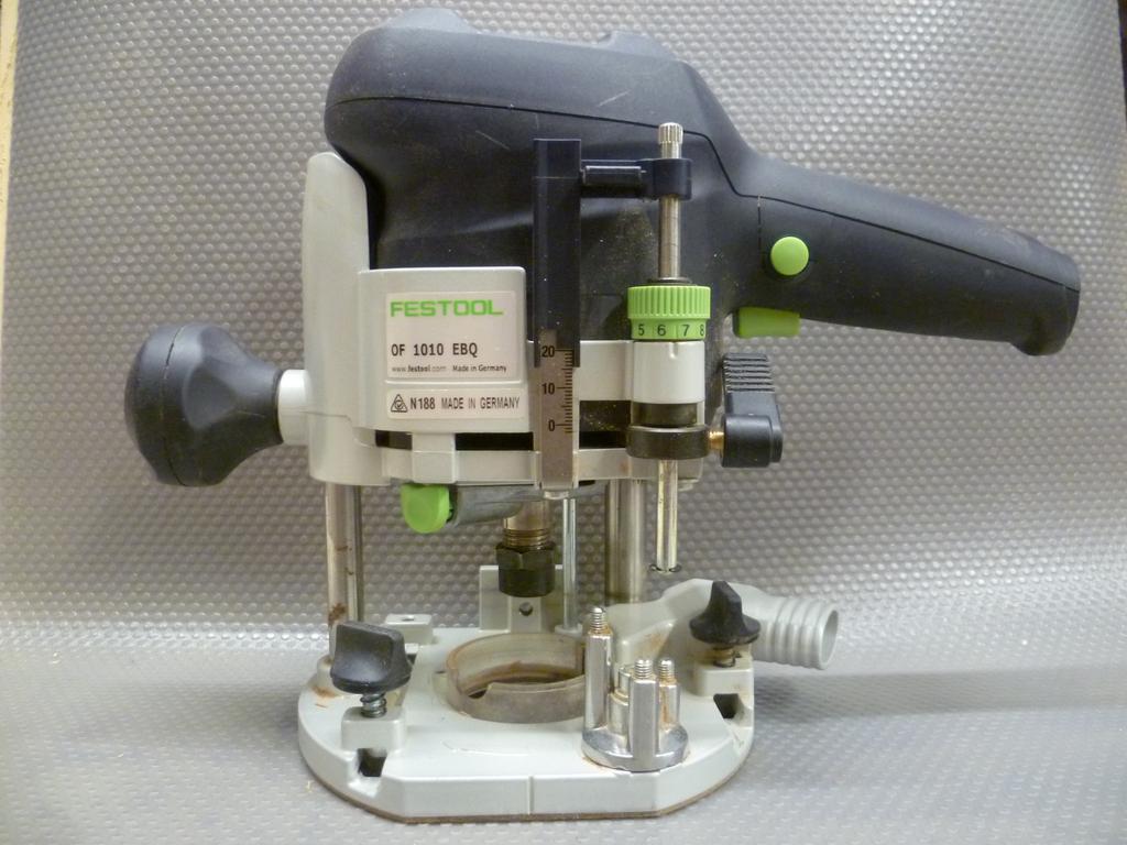 Small, but Gutsy, the Festool OF 1010 The 1010 is always one of the first routers I recommend when I have a customer who is new to routing.