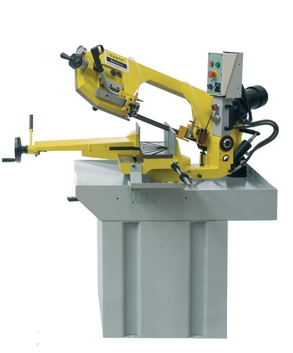 66 METAL BANDSAW BS 280 DGS STEPLESS DOUBLE MITRE SAW Clear, ergonomic control panel NETWEIGHT: 285 KG» Stepless speeds» Saw arm to the right and on the left in each case around 60