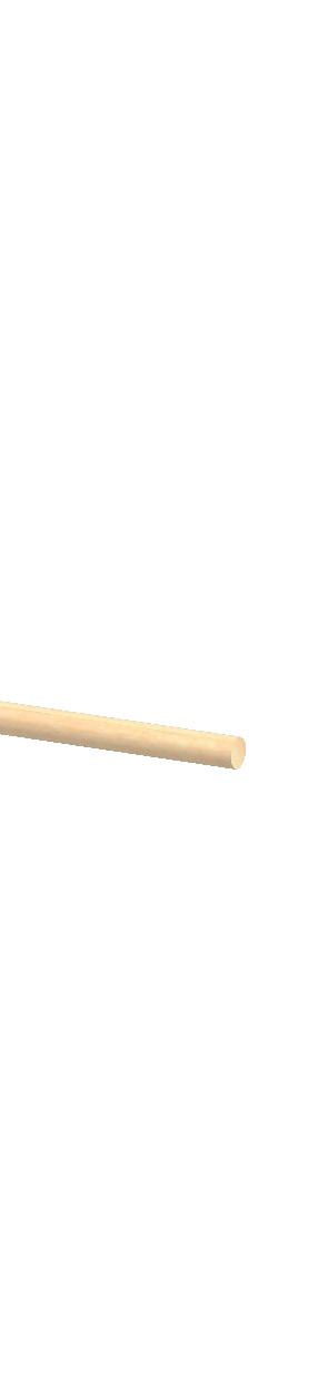 dowels (axles) from step 3 from
