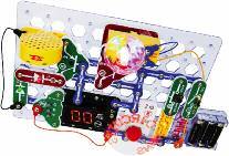 Snap Circuits LIGHT Model SCL-175 with over 175 projects Snap Circuits LIGHT contains over 55 parts and over 175 projects to complete.