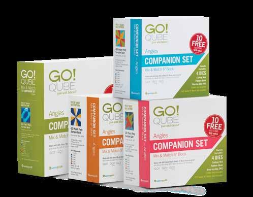 COMPANION SETS CORNERS NEW IT S ALL ABOUT THE CORNERS. The new GO! Qube Companion Set Corners includes: 4 GO!