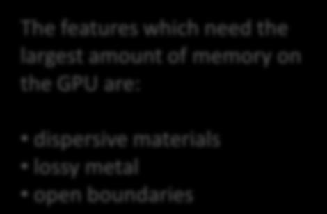 Amazing acceleration of the solver loop GPU Computing Benefit and Limitation Maximum