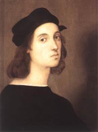 Self-Portrait 1506, Oil on wood, 45 x 33 cm, Galleria degli Uffizi,