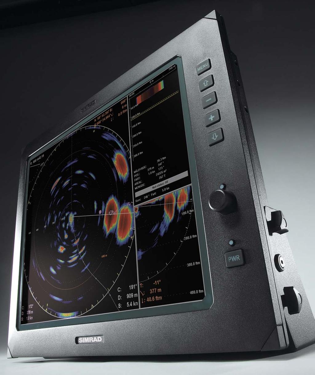 Simrad SX90 Long range high definition sonar system 360 omnidirectional sonar 90 vertical tip