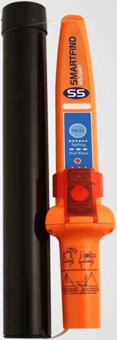 MCMURDO SMARTFIND S5 AIS SART SEARCH AND RESCUE TRANSMITTER AIS SART MEETS IMO SOLAS REQUIREMENTS 6YR BATTERY LIFE 96