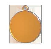 Gold Ref: MAG T12 Size: 22 x 30mm Packaged in bags of 10 Circular Tags