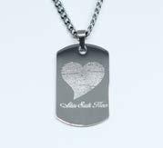 Use: Engraving of jewellery products, medals, pendants, dog tags, baby