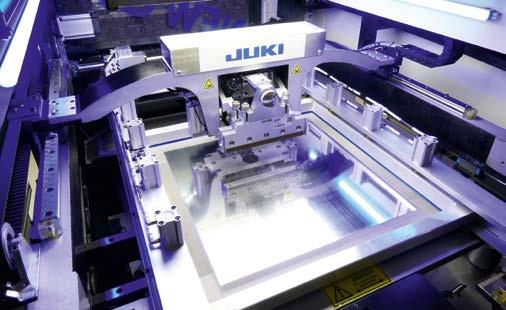 THREE MACHINES ONE TECHNICAL CONCEPT LONG-LASTING ACCURACY JUKI s screen printers made by GKG have been designed for three-shift operation and