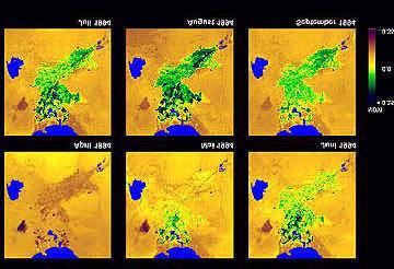 S. commercial satellite NOAA- AVHRR Landsat TM SPOT IKONOS Pixel size 1000 m 30 m 10 m 1m Repeat cycle 12