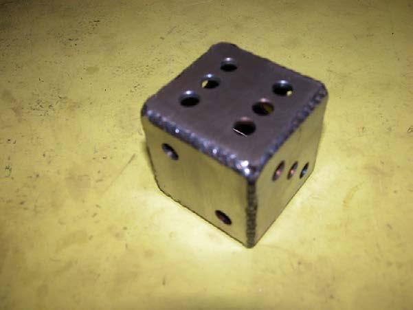 corner joints. Figure 17 8. Flip the die over and place #1 piece on top.