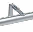 INDIVIDUAL CURTAIN OPERATION BENT POLES Maxi adjustable bracket Ceiling supports A wider bracket supplied as standard with all 50mm poles. Also suitable for 30mm and 36mm poles.