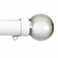 ENDCAP DESIGN ENDCAP BALL END / SPEAR GLASS BALL Flush Endcap Cord operated Ball