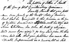 Jethro Smith Emigrated 1815 to ON 1824 Petition for Land in Simcoe Co Ontario Chicago 1888 Voter List, carpenter, naturalized Philadelphia Godfrey Library (Middletown CT) Databases: Chicago,