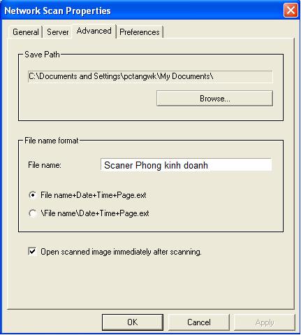 Scan To Network - Xerox Network Scan Manager Setup (continued.